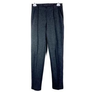 Lilly Pulitzer M ponte knit travel pants 
Gray center seams flat front